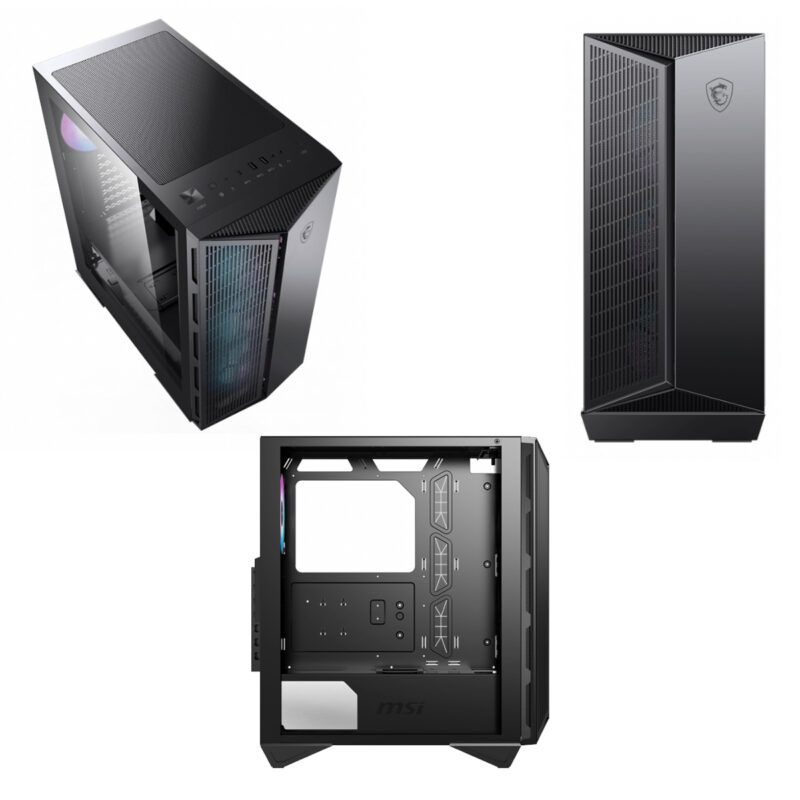 MSI MPG GUNGNIR 110R Mid Tower Gaming PC Case - Black