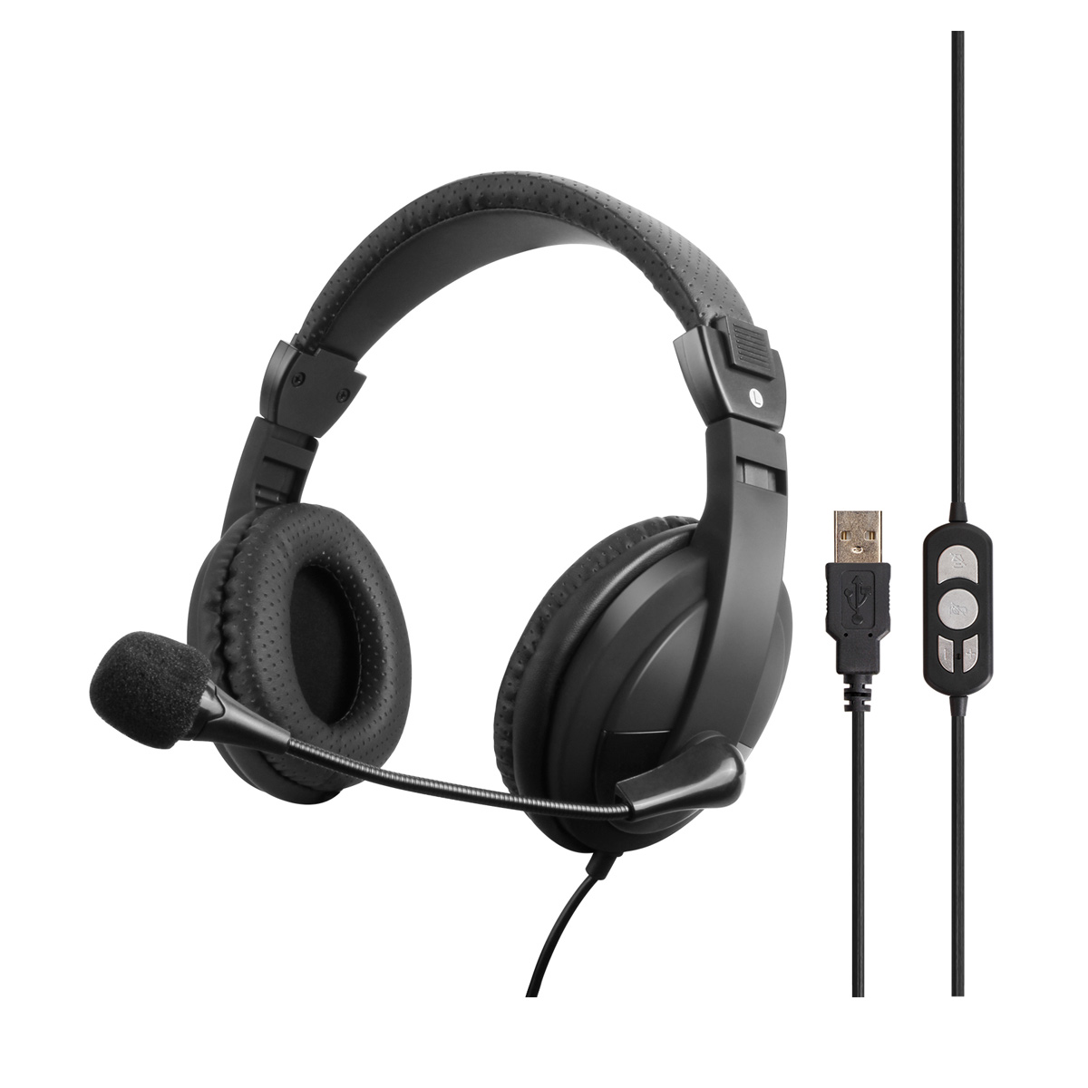 VCOM USB Computer Headset with Microphone