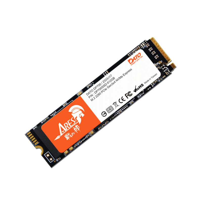 Dato Tek 512GB DP700 M.2 2280 PCIe NVMe SSD Gen 3 & 4