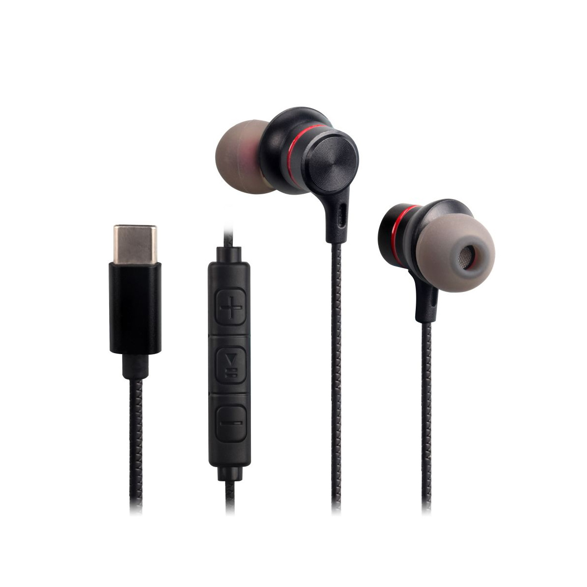 Intopic JAZZ-C116 USB-C Aluminum Skewr In-Ear Headset - Tachyon Tech