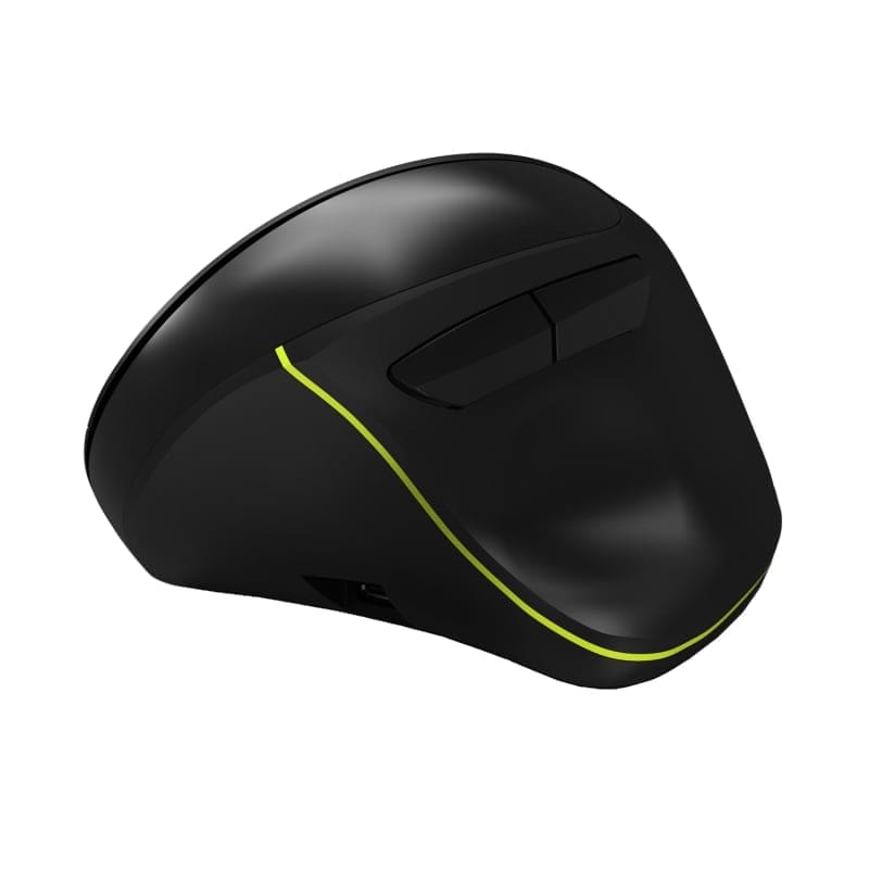 Port Connect Wireless Rechargeable Ergonoc Mouse Bluetooth- Black - Image 4