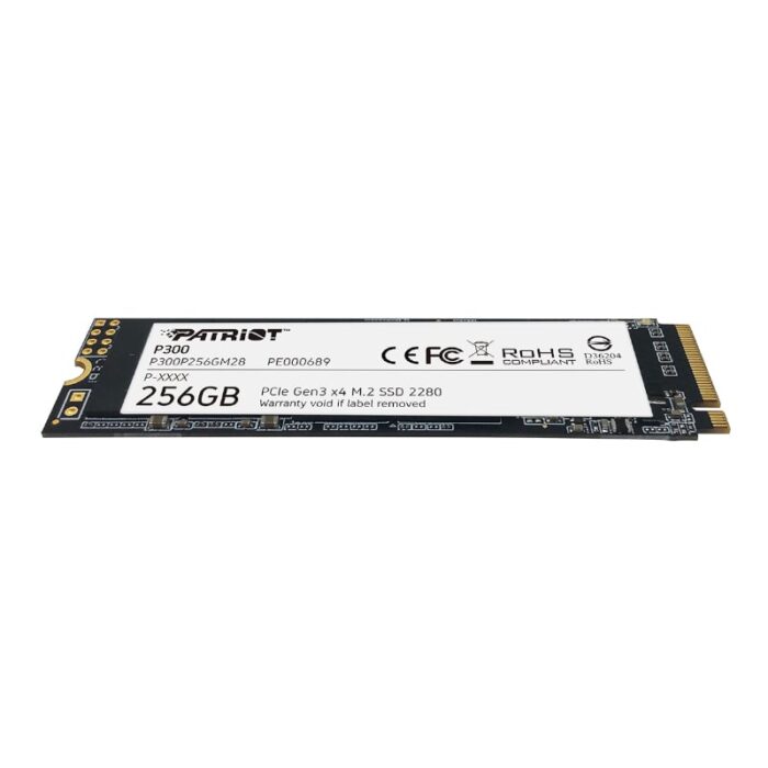 256GB Patriot P300 M.2 PCIe NVMe SSD - Image 3