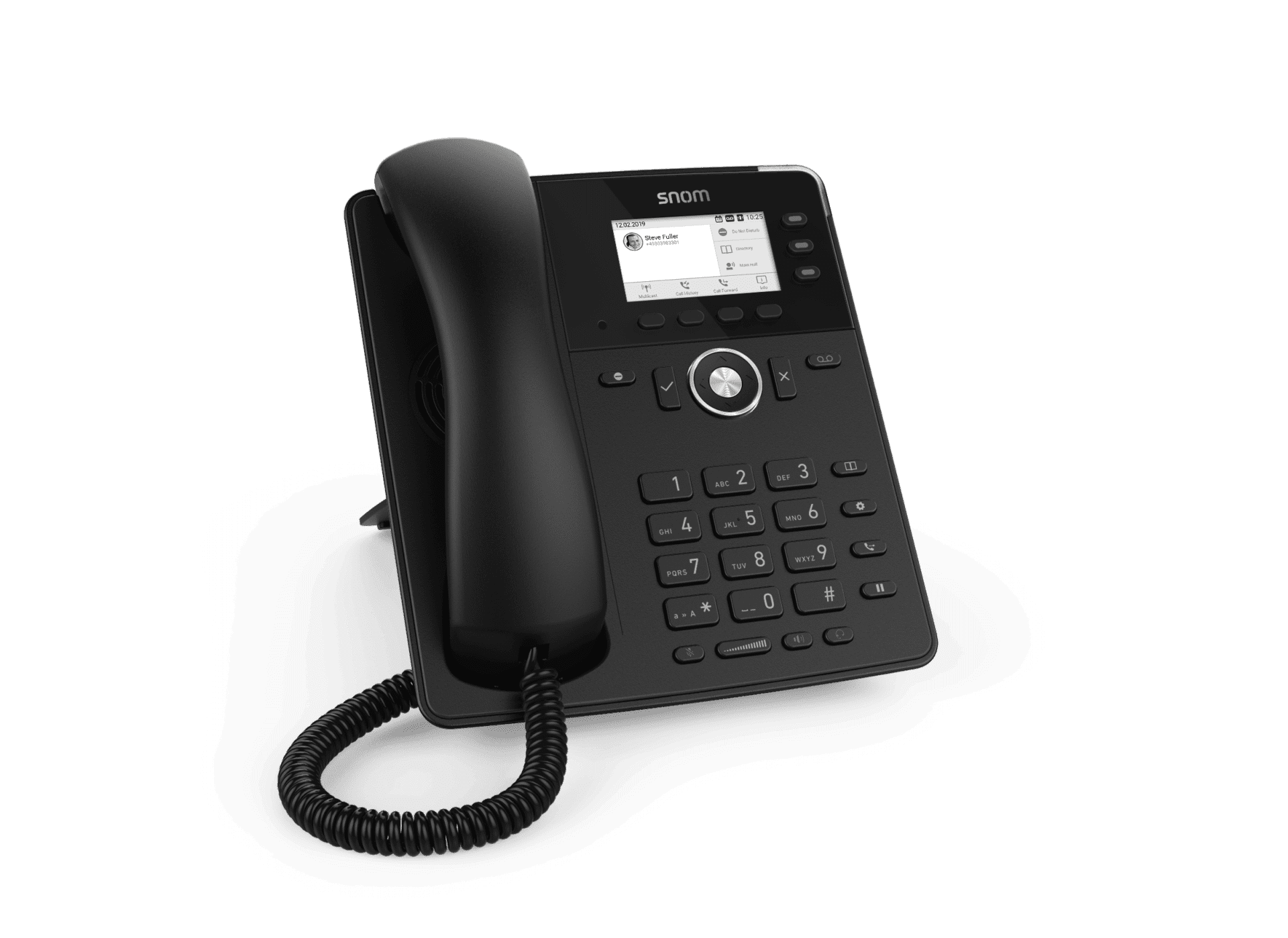 Snom D717 6line Desktop SIP Phone Wide Colour TFT Display USB