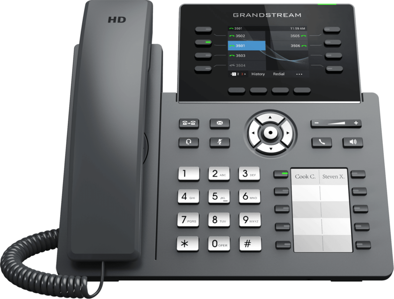 Grandstream GRP2634 - 8-Line Carrier Wi-Fi Desk Phone