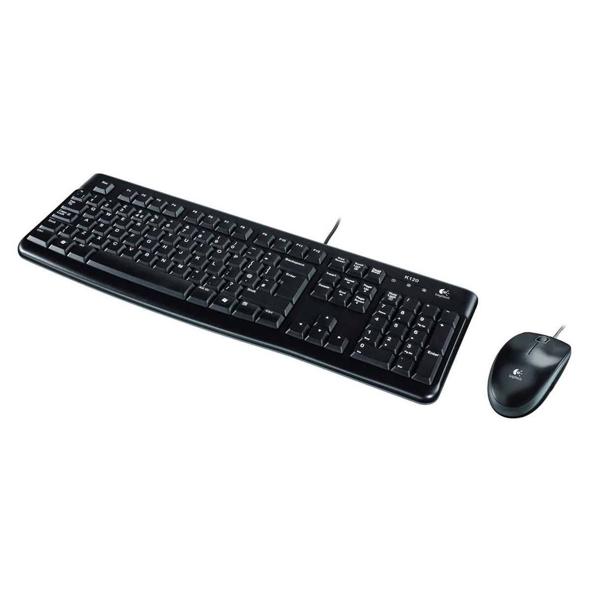 Logitech MK120 USB Combo Keyboard and Mouse - Image 2
