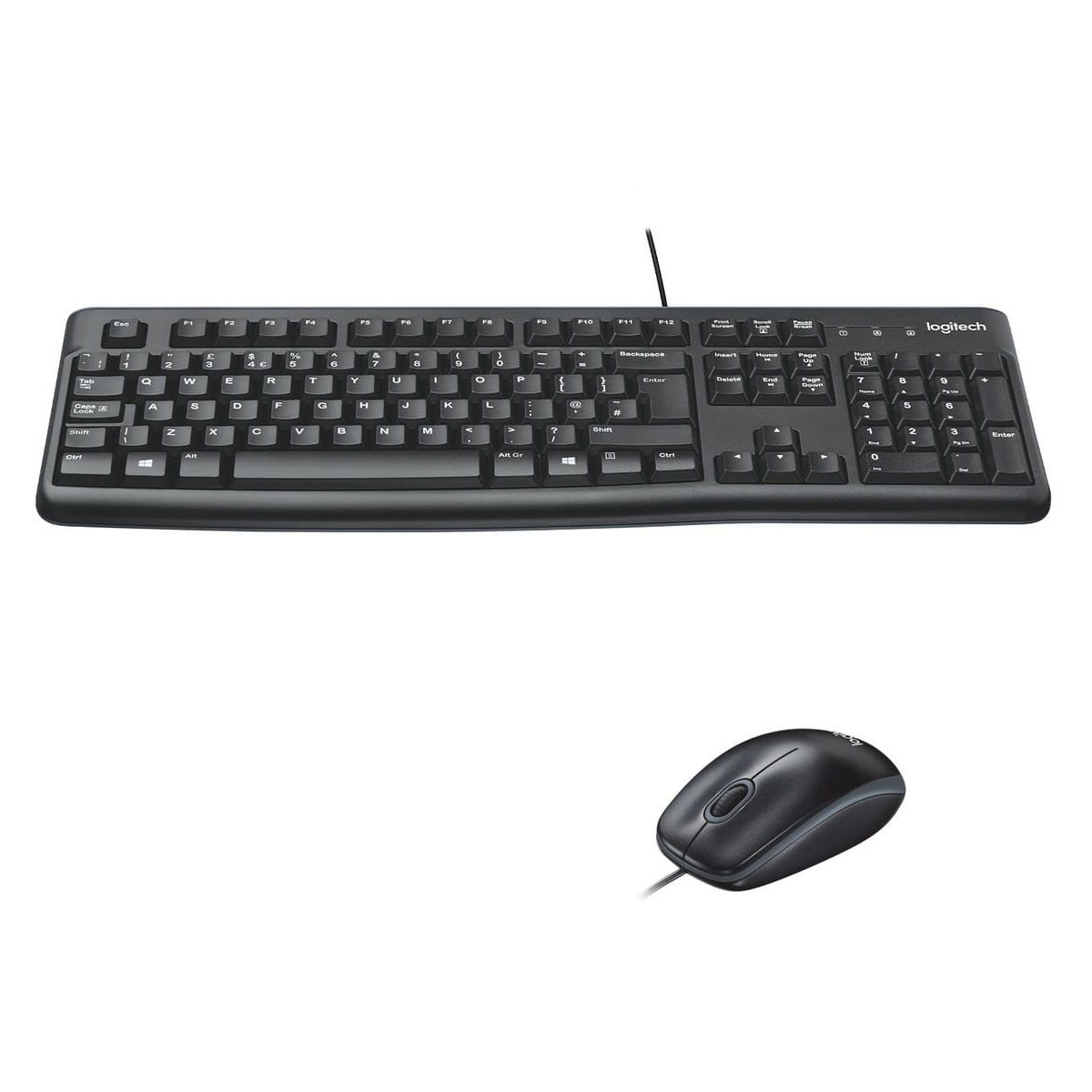 Logitech MK120 USB Combo Keyboard and Mouse - Image 3