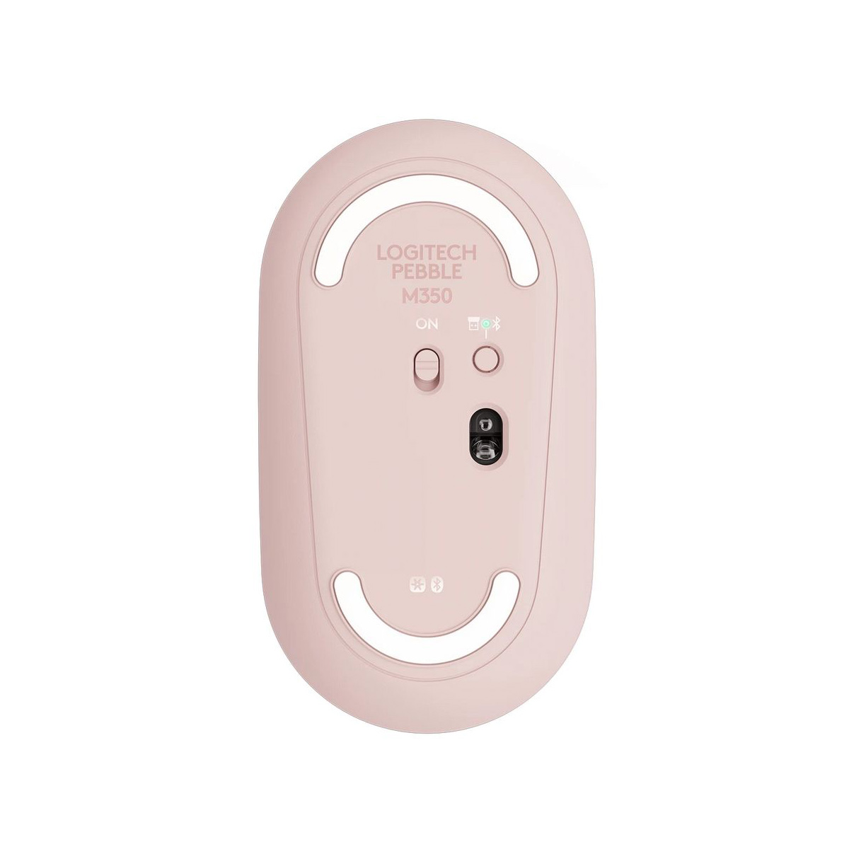 Logitech Pebble M350 1000DPI Optical Sensor Wireless Mouse - Rose - Image 3
