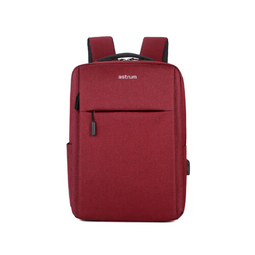 15" Astrum LB200 Oxford Notebook Backpack - Red