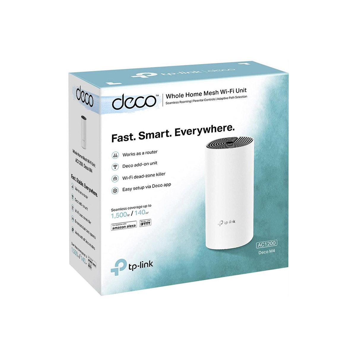 TP-Link Deco M4 AC1200 WiFi 5 Dual-Band Wireless Router - 3-Pack - Image 2