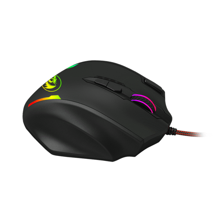 REDRAGON IMPACT 12400DPI MMO Gaming Mouse - Black - Image 7