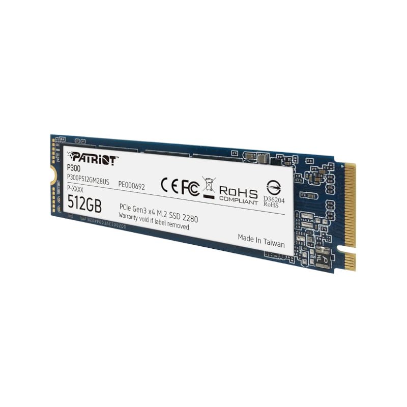 512GB Patriot P300 M.2 PCIe NVMe SSD - Image 4