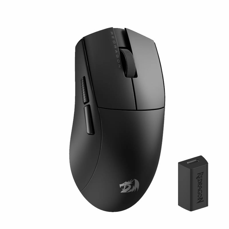 Redragon M916 PRO 4K 3-Mode Wireless Gaming Mouse - Black