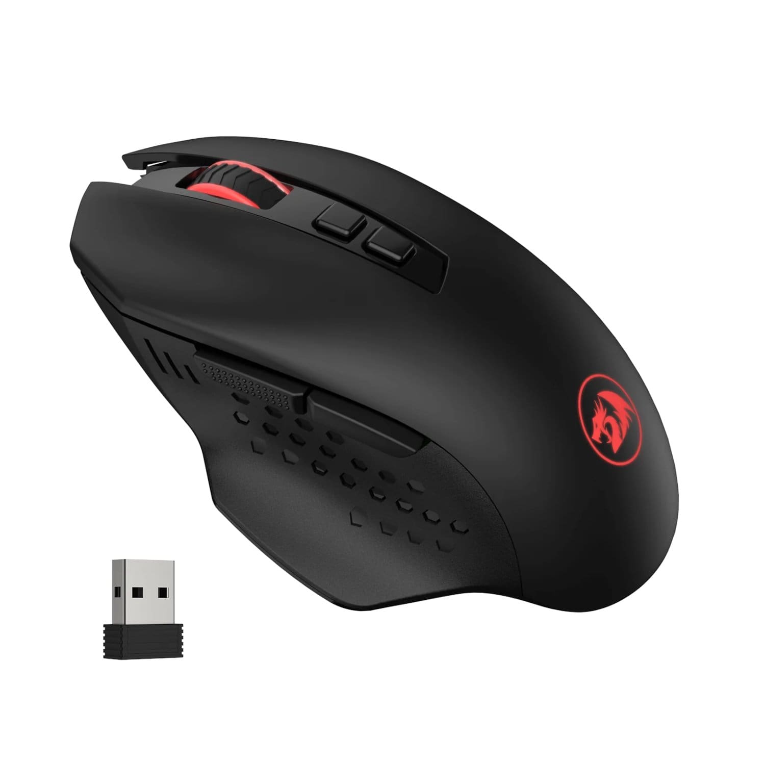 Redragon GAINER M656 Wireless Gaming Mouse 4000DPI - Black - Image 3