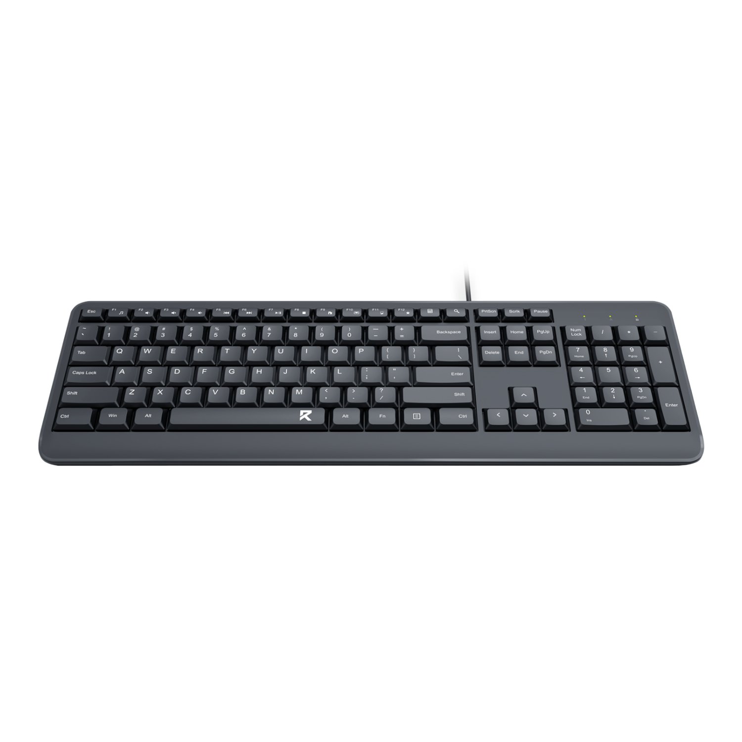 Redragon BK-7092 Full-sized Wired USB Office Keyboard - Image 4