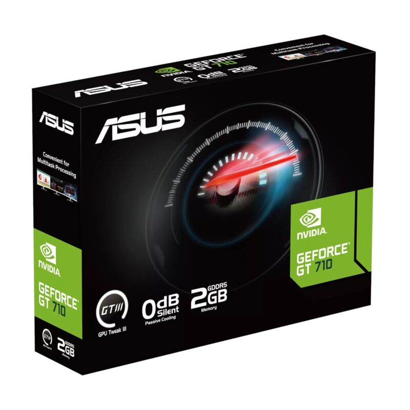 2GB Asus GeForce GT 710 GDDR5 EVO Graphics Card