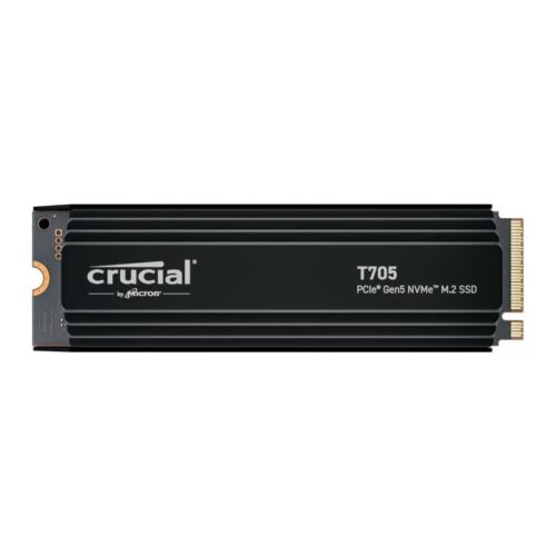 4TB Crucial T705 M.2 NVMe Gen5 with Heatsink NAND SSD