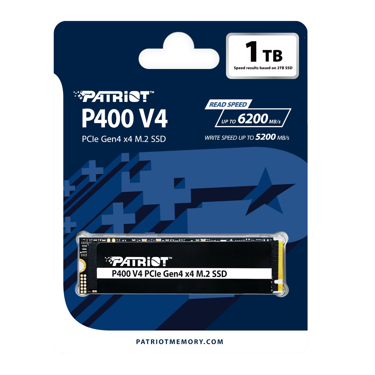 1TB Patriot P400 V4 PCIe Gen4 x4 M.2 2280 NVMe SSD - Image 4