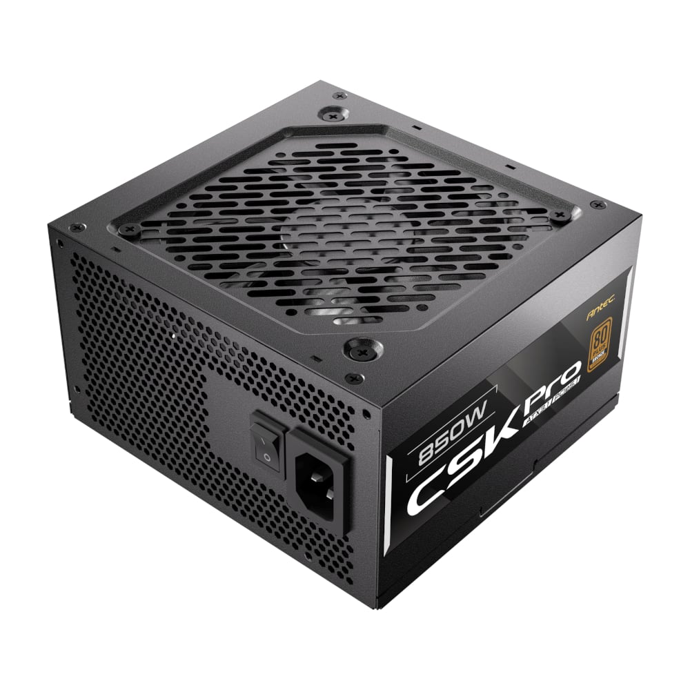 850W Antec CSK Pro PCle5.1 Gen5 80 Plus Bronze Semi-Modular Power Supply