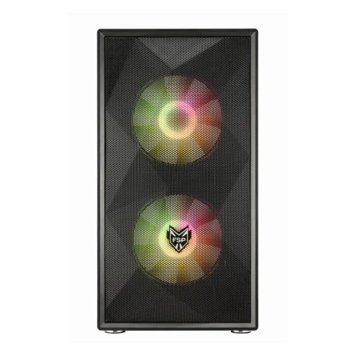 FSP CST130A Micro-ATXGaming Chassis - Black - Image 5