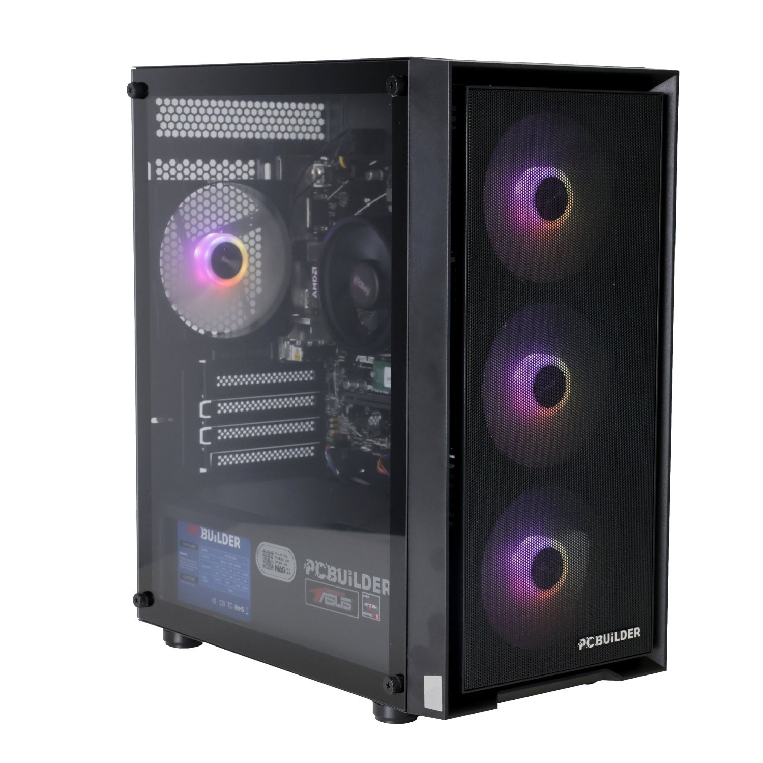 PCBuilder Ryzen 5 8600G WARDEN Windows 11 Gaming PC - Image 13
