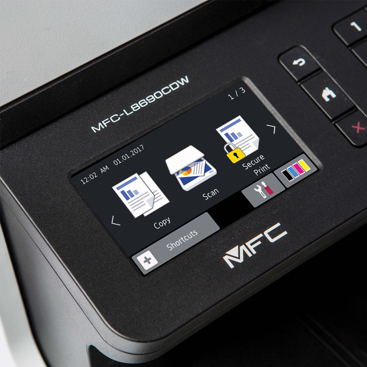Brother MFC L8690CDW A4 Wi-Fi Multifunction Colour Laser Printer - with 3yr Warranty - Image 6
