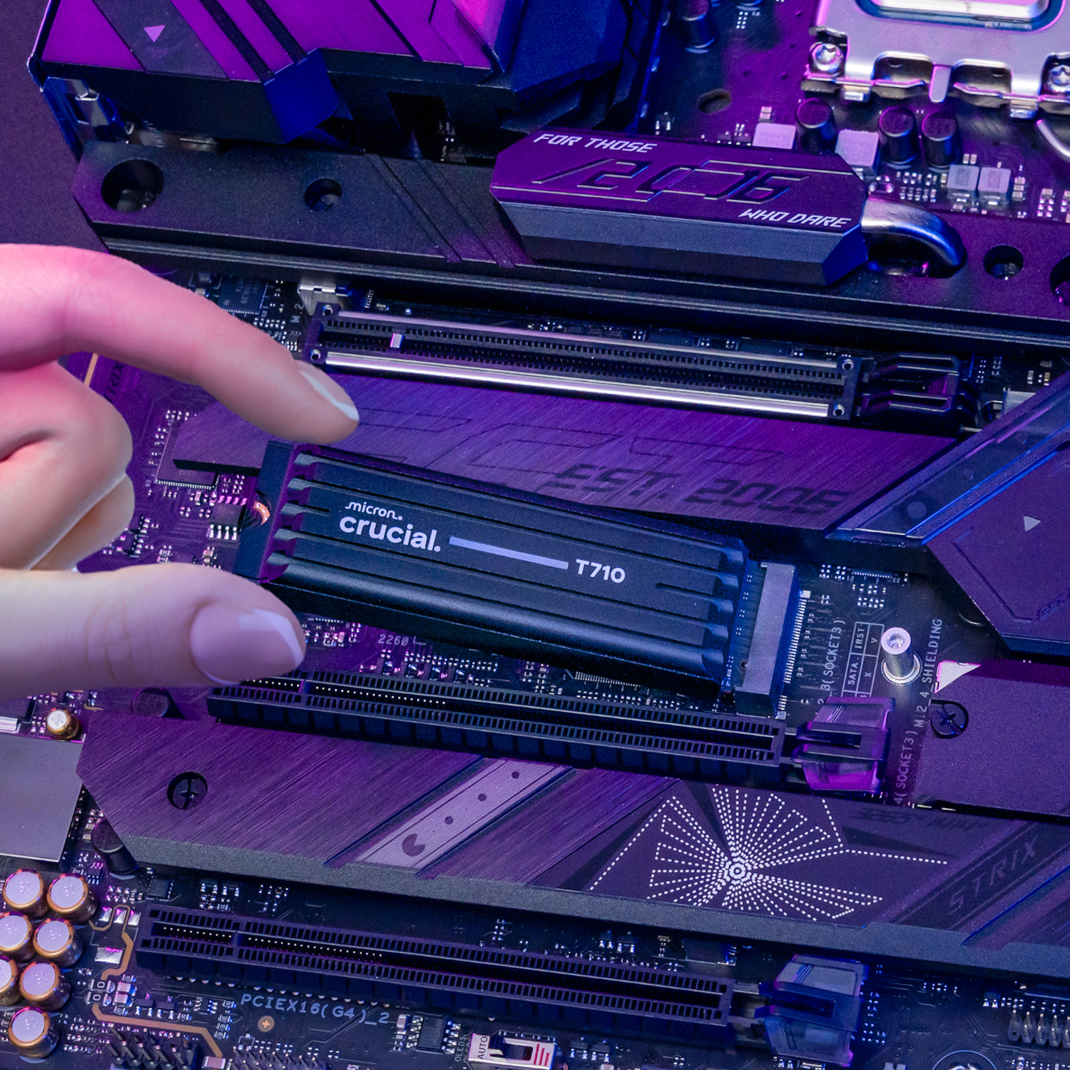 1TB Crucial T710 M.2 NVMe Gen5 NAND SSD with Heatsink - Image 5