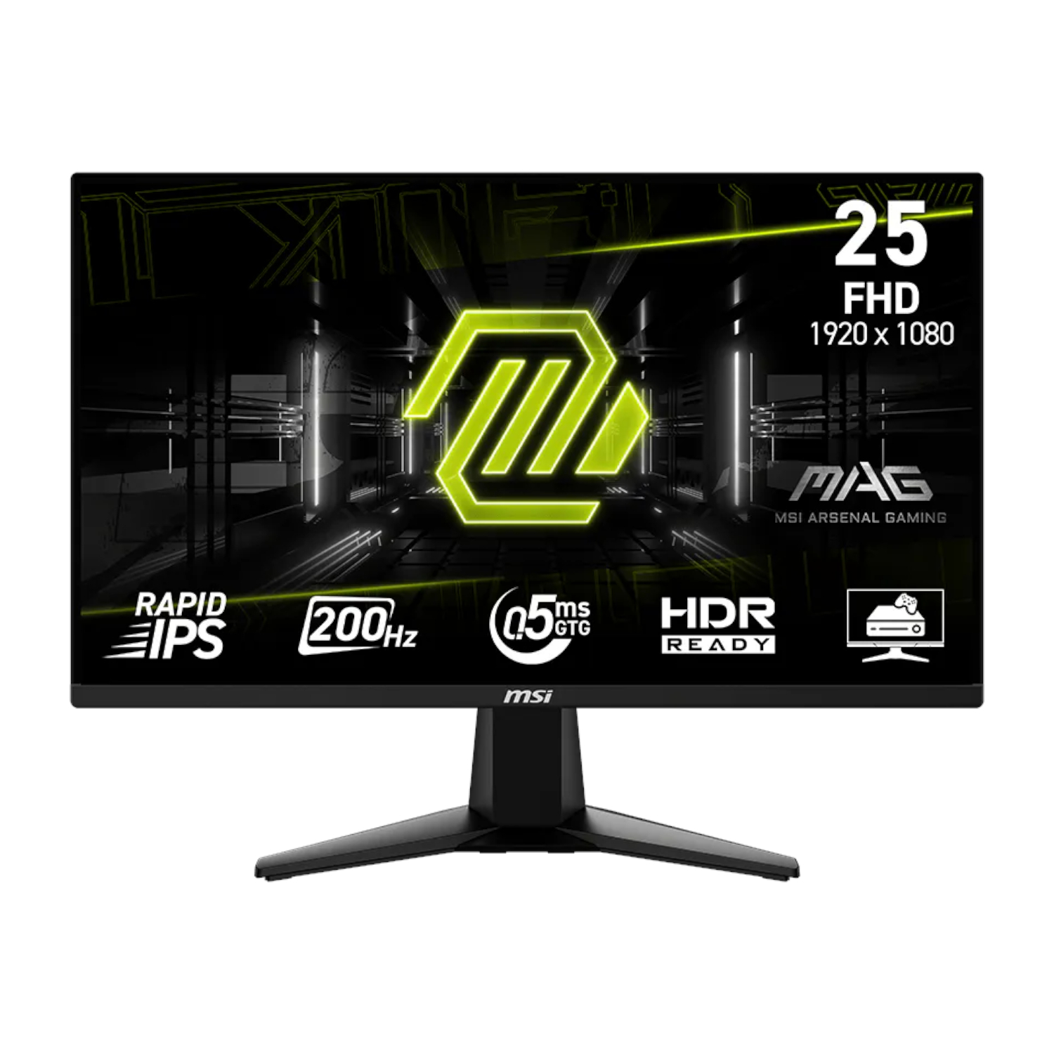 25" MSI MAG 255F E20 FHD 200Hz Rapid IPS Gaming Monitor