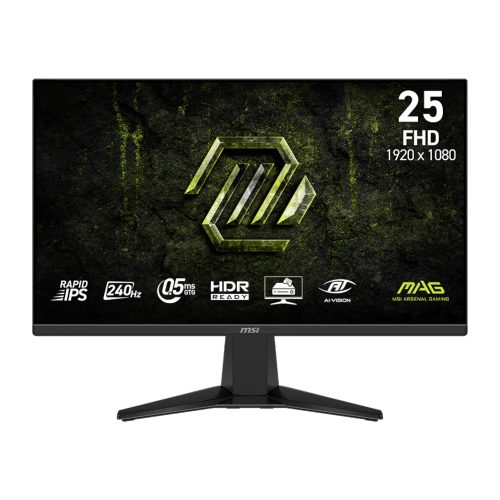 25" MSI MAG 255F X24 FHD 240Hz IPS Gaming Monitor