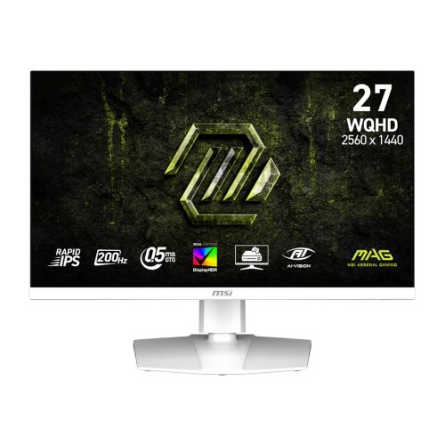 27" MSI MAG 274QRFW E20 WQHD 200Hz IPS Gaming Monitor - White