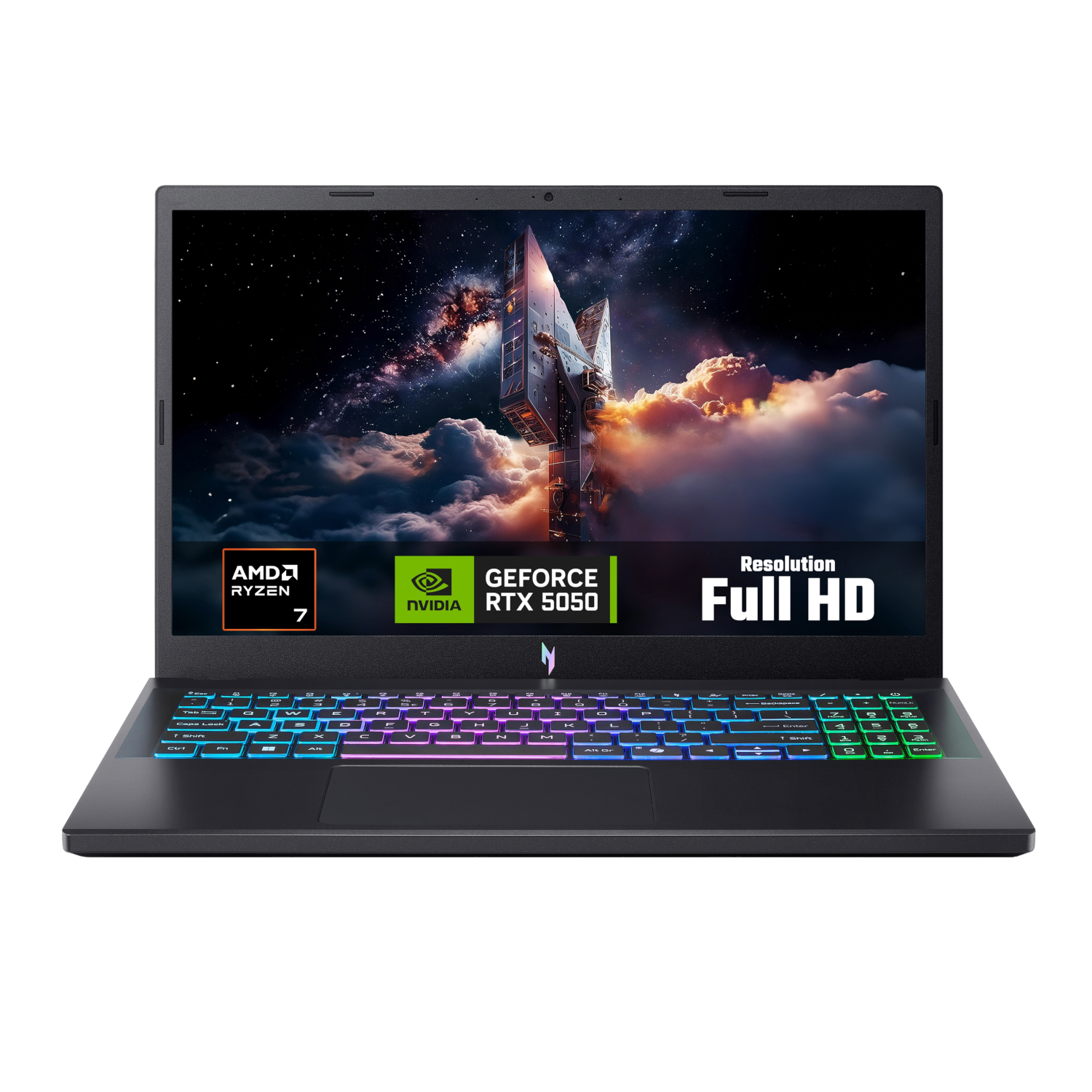 15.6" Acer NITRO V 15 Gaming Laptop | AMD Ryzen 7 | 16GB | 512GB | RTX 5050 8GB | Windows 11 Home