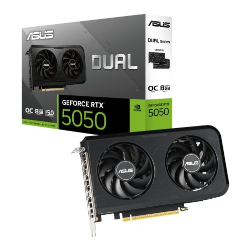8GB Asus Nvidia GeForce RTX 5050 Dual OC GDDR6 Graphics Card