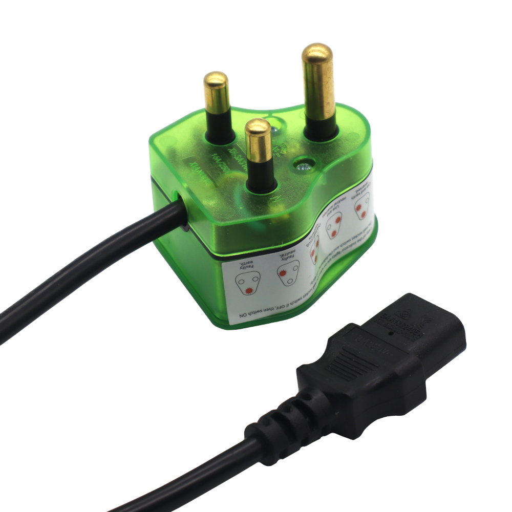 1.5M Gizzu Surge Protector 10A Kettle Plug Cable - Image 2
