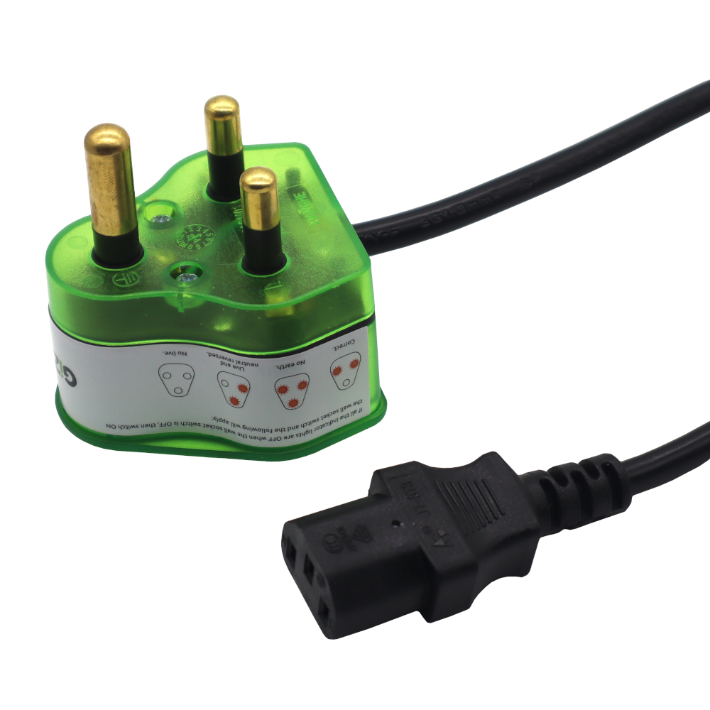 1.5M Gizzu Surge Protector 10A Kettle Plug Cable - Image 4