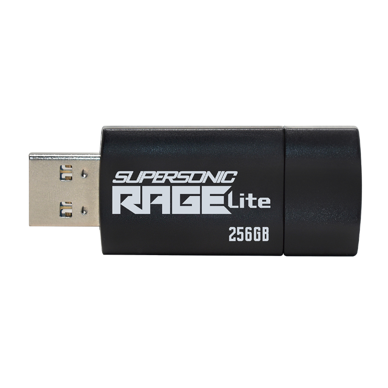 256GB Patriot Rage Lite USB3.2 Flash Drive - Black - Image 2