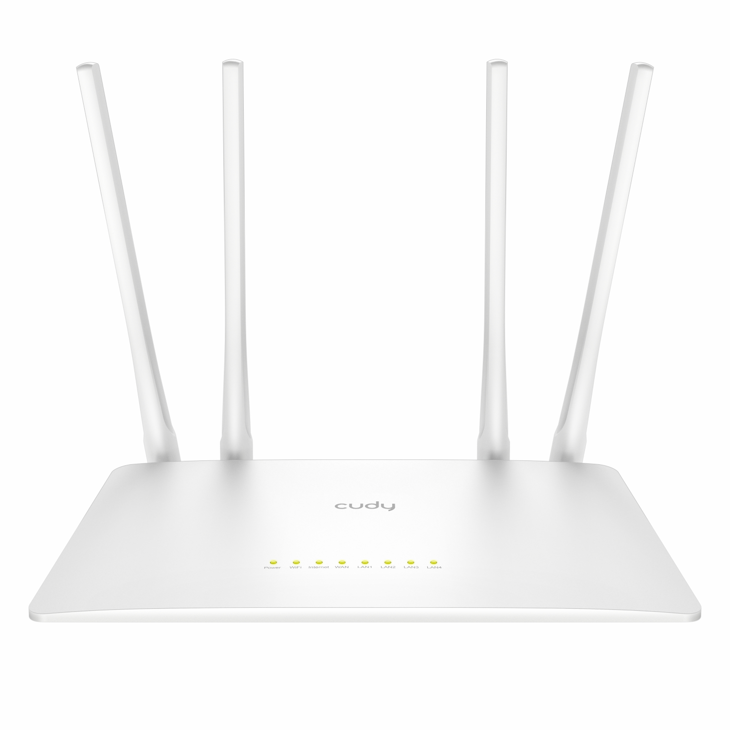 Cudy WR300S 300Mbps 5-Port Wi-Fi 4 Router - White