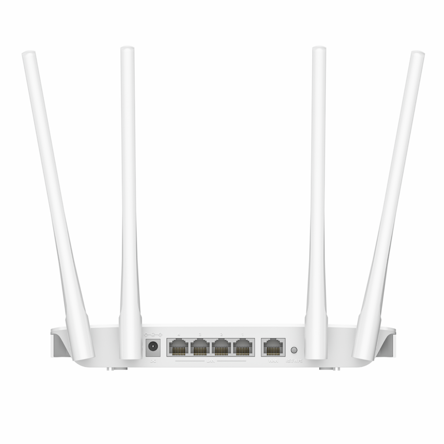 Cudy WR300S 300Mbps 5-Port Wi-Fi 4 Router - White - Image 3